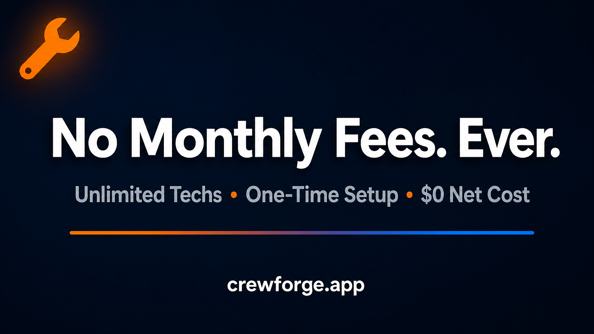 Crew Forge - Simple Field Service Software for Small Crews