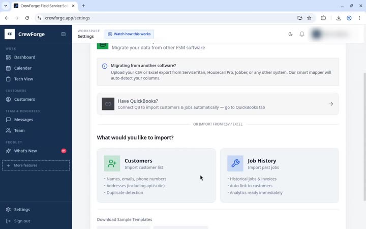 3. Data import overview training video preview