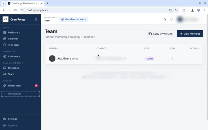 7. Add your team training video preview