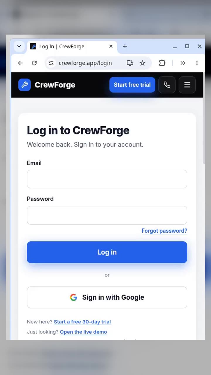 10. Technician: first login training video preview